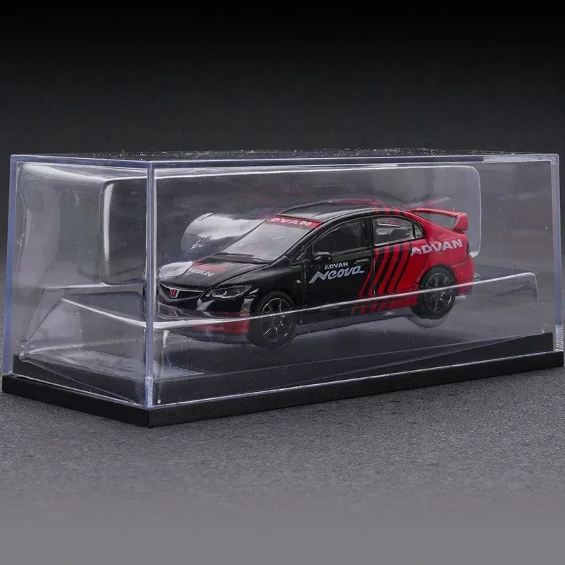 DCT 1:64 Honda Civic Type-R FD2 модель автомобиля из сплава имитация небольшой масштабной
