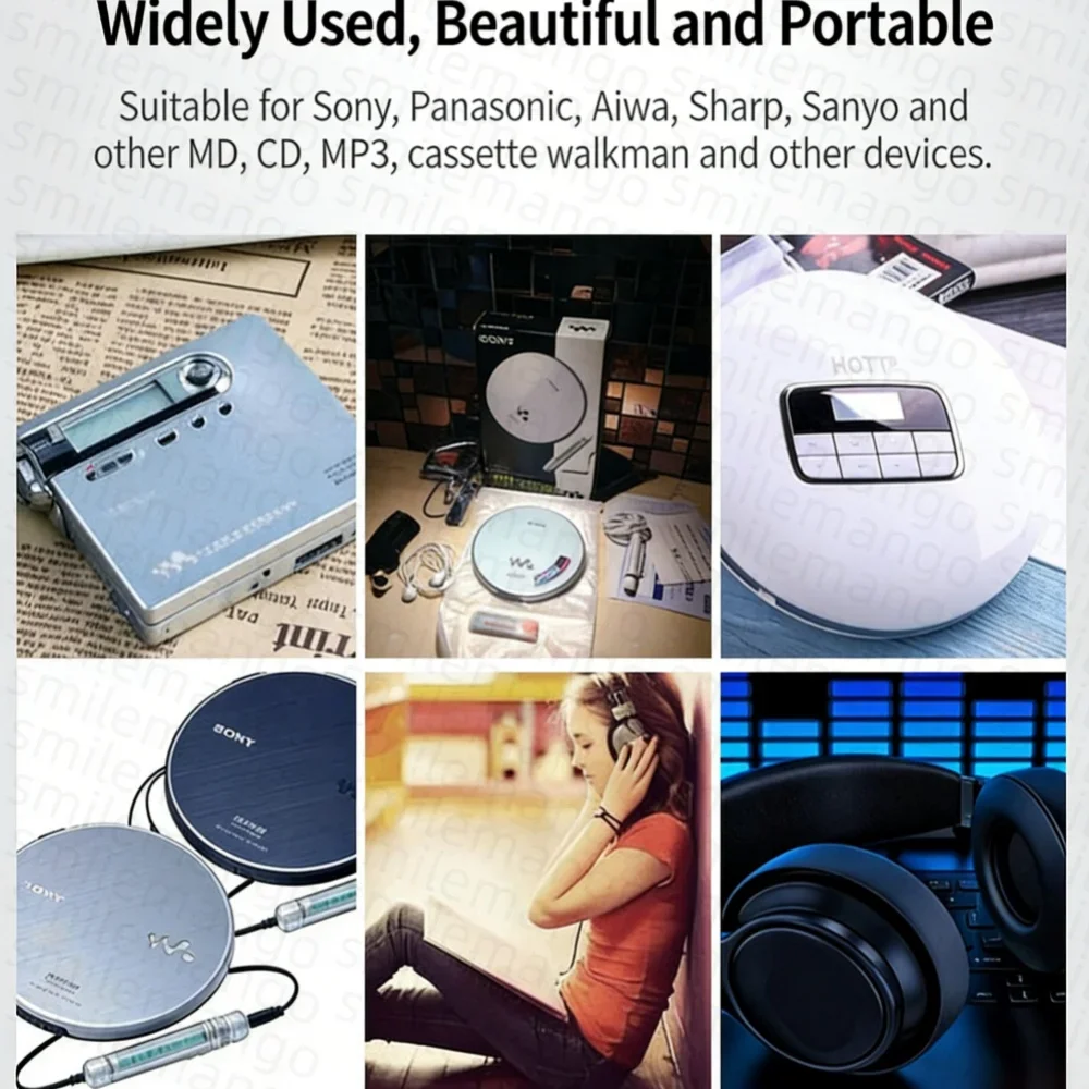 Фото Аккумулятор NiMH 1.2V 1450 мАч для Sony-Panasonic Walkman 7/5 F6 67 F6, подходит для плееров Panasonic-Sony MD CD №4