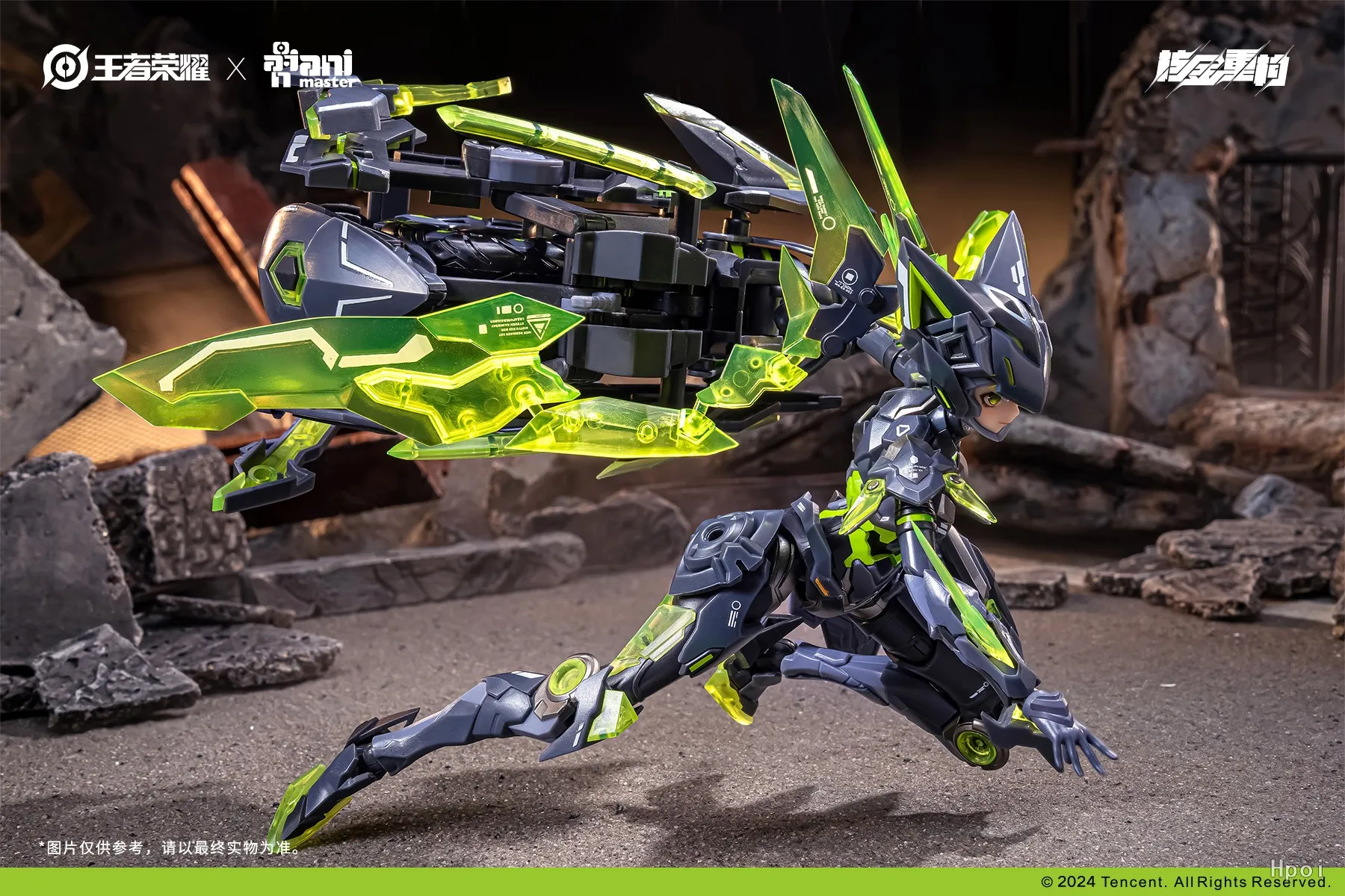 Фото 【UA】Nuclear Gold Reconstruction Sun Shangxiang Doomsday Mecha Масштабная модель 1/12, фигурка, игрушка, подарок №5
