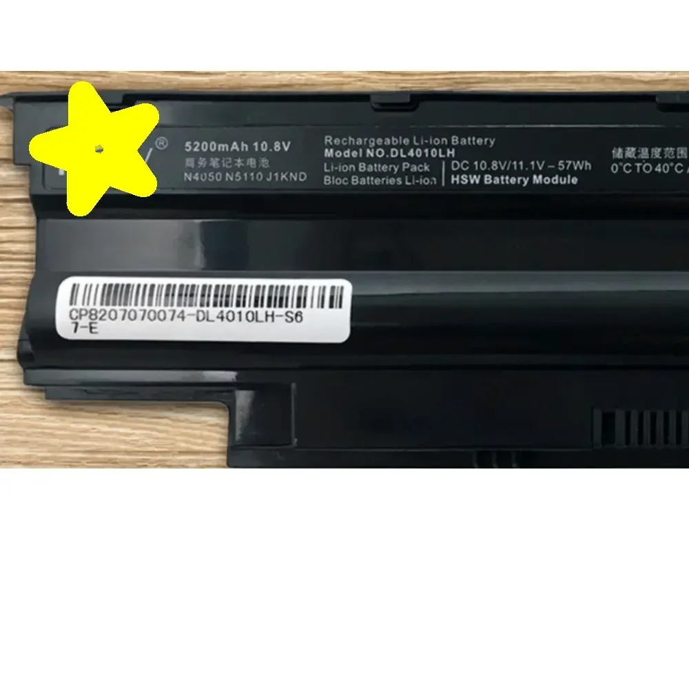 Для N4110 N4010 N4050 N5010 M5010 N5110 J1KND 13R 14R 15R n4120 n3010 Vostro3450/2420 6400 мАч аккумулятор для ноутбука