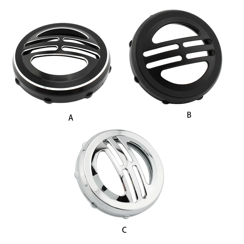 

Сплав мотоцикла рога крышка Портативный Профессиональный круглый решетка форма покрытием пыле декоративные компоненты динамика