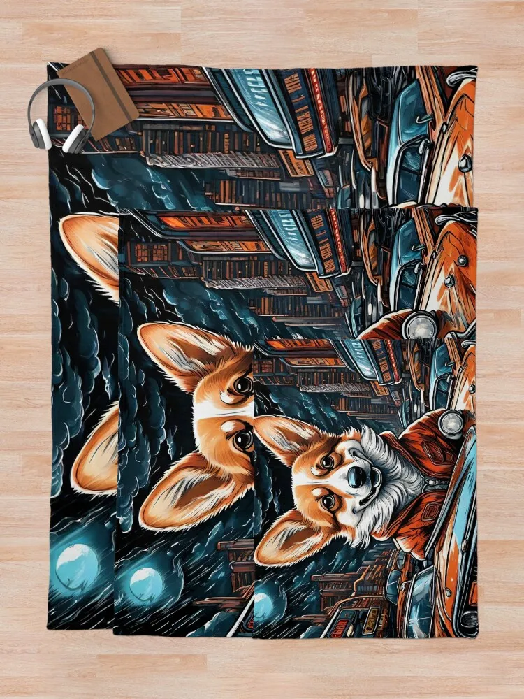 Очаровательное одеяло каперс корги утяжеленное для детской кровати модные