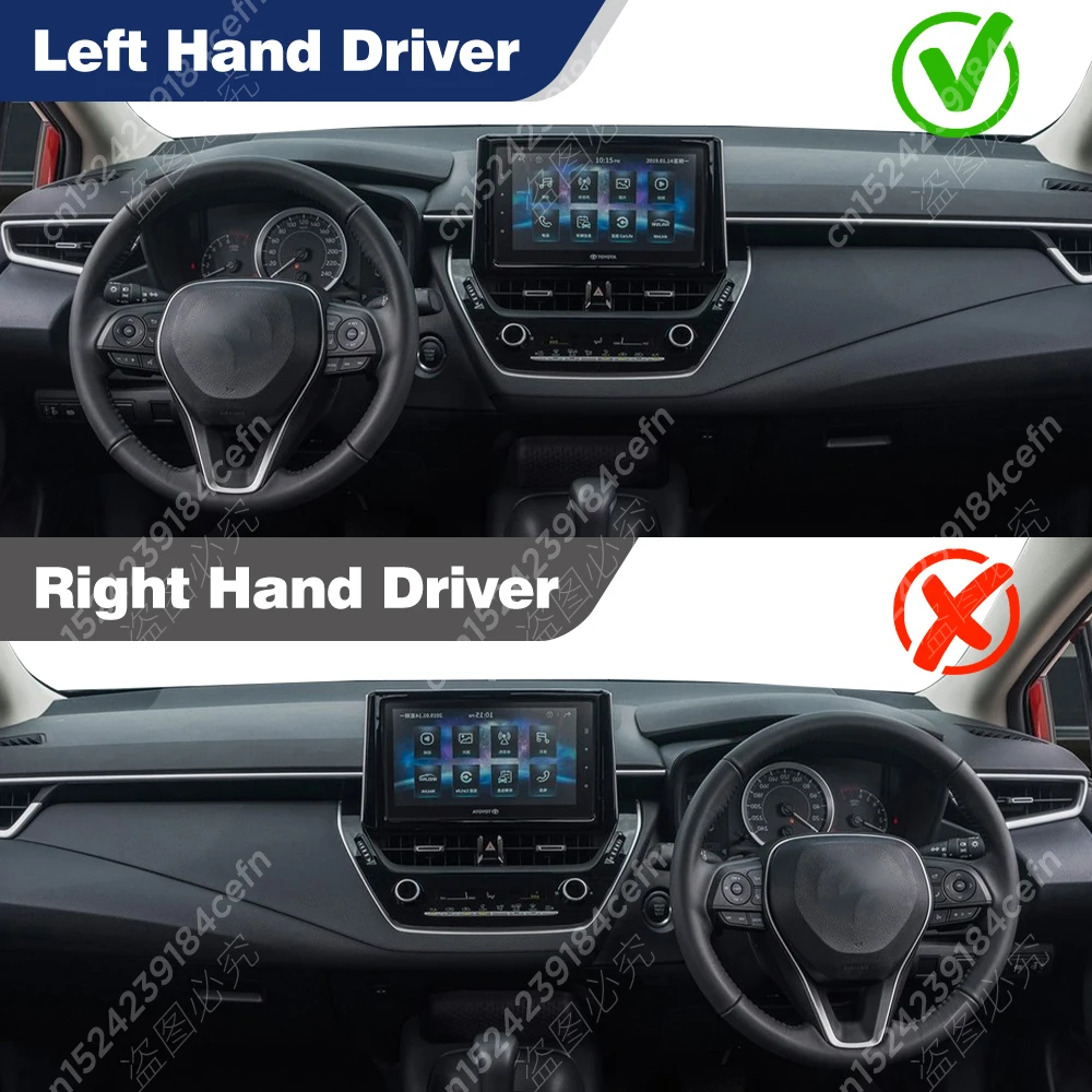 Крышка приборной панели автомобиля для Toyota Corolla E210 12th 2019 2020 2021 2022 2023 2024 коврик