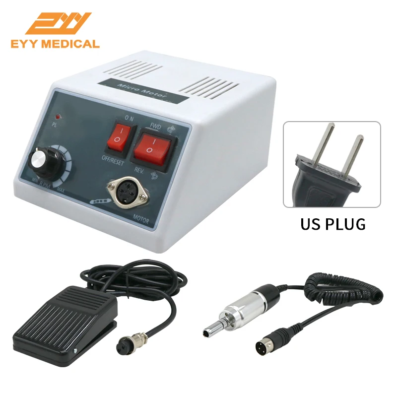 EYY 35000rpm Dental E-Type Micro Motor Micromotor Polishing Handpiece Handle For Marathon Machine Dentistry Lab Equipment