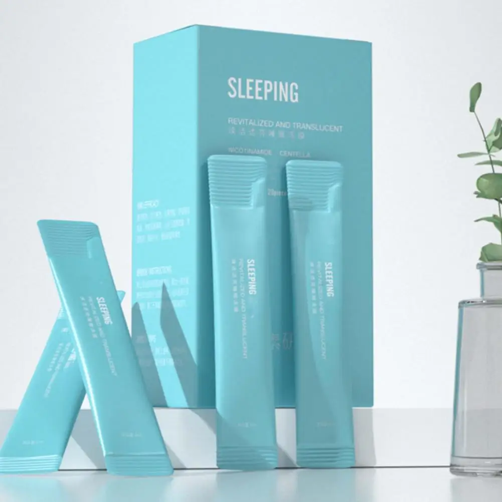 20 шт./компл. 4 мл маска для лица быстрое впитывание экстракт грязи натуральный