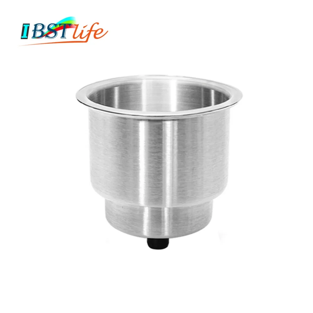 

Stainless Steel 304 Cup Drink Holder Can Bottle Holder Stand Mount Support Auto Car Marine Boat Truck RV Fishing Box