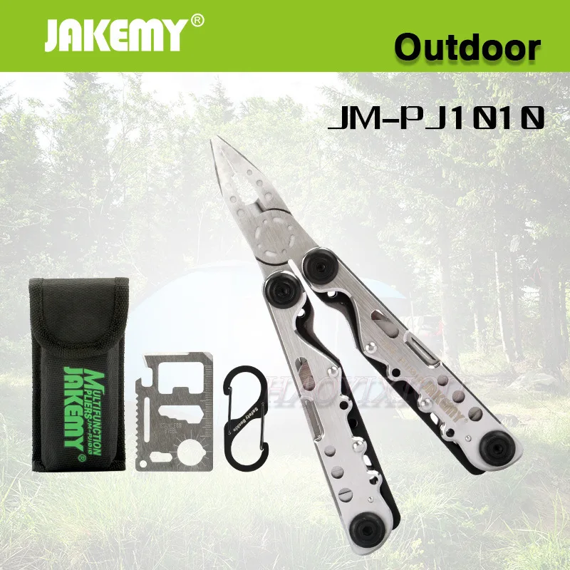 

JAKEMY JM-PJ1010 multi-function combination tool pliers portable portable combination knife outdoor camping multi-purpose