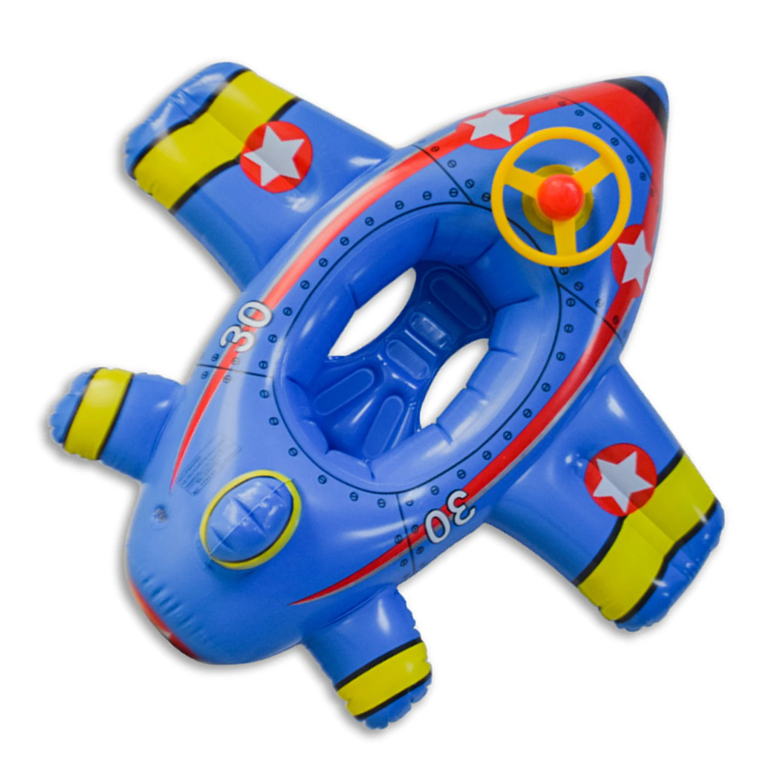 

Airplane-Shaped Pool Floats Kids Airplane Pool Float Kids Inflatable Pool Toys Leak-Proof Pool Inflatables for Kids Pool Floatie