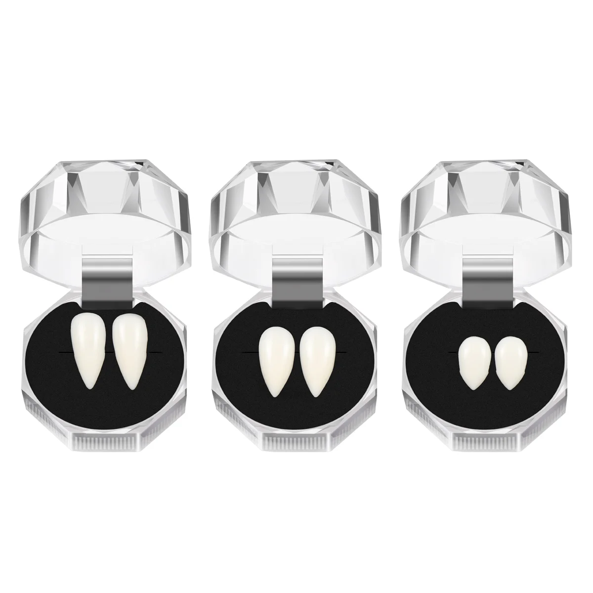 

Cosplay Vampire Teeth Dentures Aldult Vampire Costume Accessories Fake Vampire Teeth Werewolf Fangs Child
