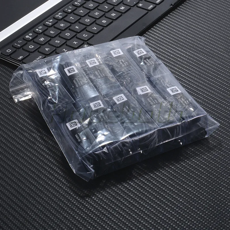 

20 шт./партия, наушники-вкладыши с микрофоном, 3,5 мм