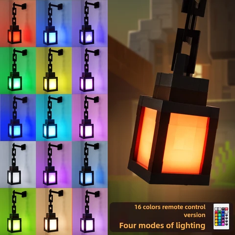 Перезаряжаемая пиксельная лампа 16 цветов