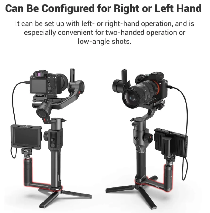 Боковая ручка SmallRig RoninS для DJI Ronin-S / SC & Zhiyun Crane 2 V2 Moza Air AirCorss Gimbals W/ Cold Shoe Mount 2786 |