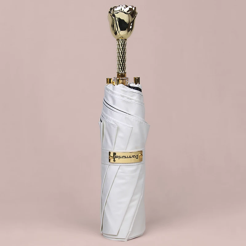 

Автомобильный мини-зонт с перевернутым дождем и солнцем, Женский Компактный мощный усиленный портативный зонт для девушек, модный зонт, подарок для мужчины