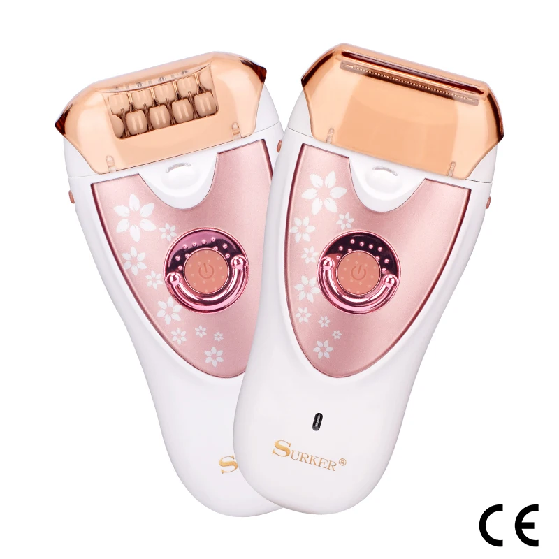 2 в 1 водонепроницаемый Электрический женский эпилятор | Бытовая техника