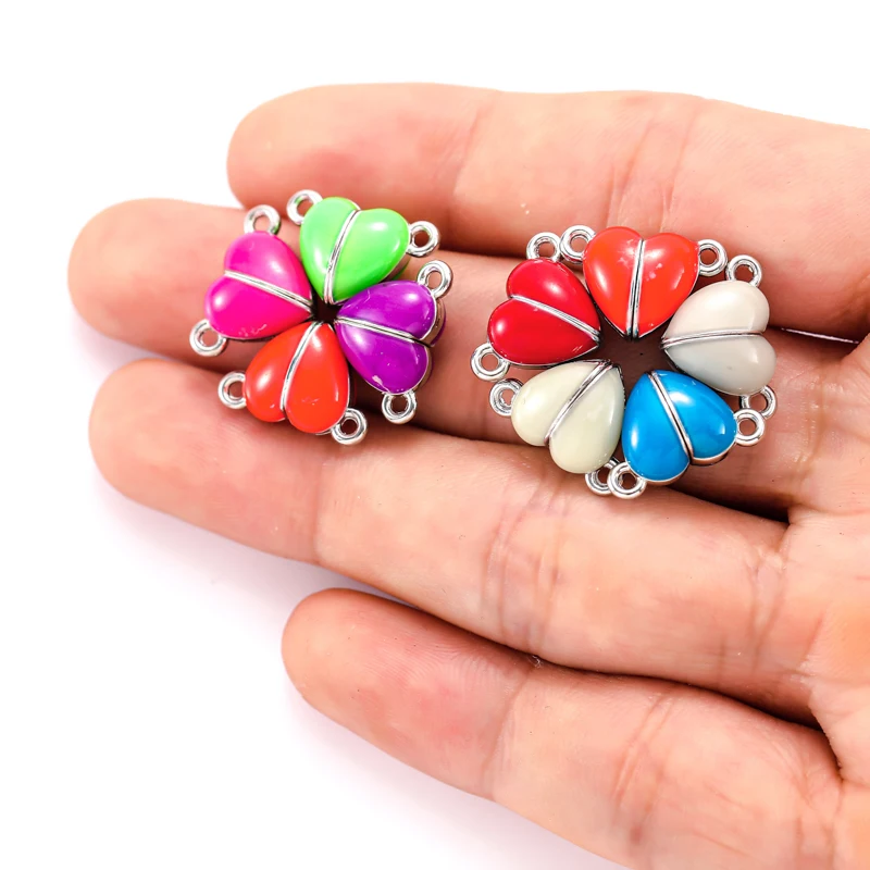 5 шт. подвеска в форме сердца 10 х15 мм