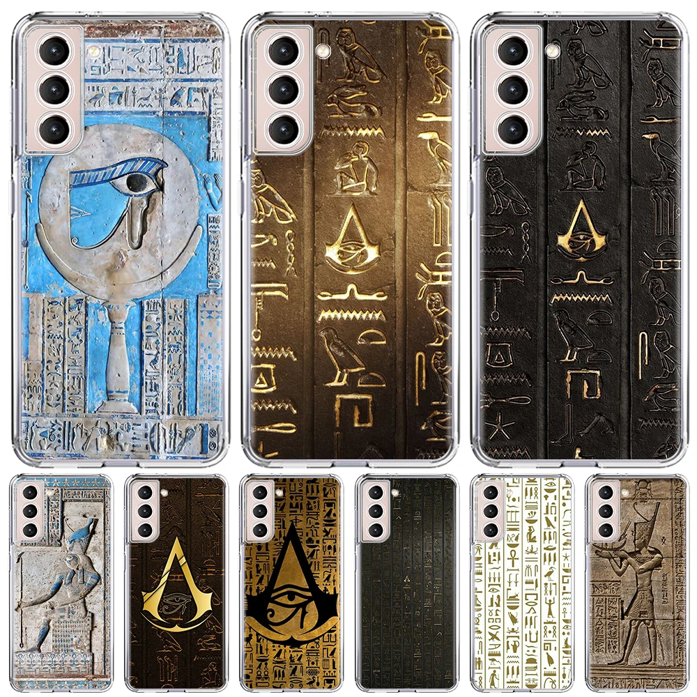 

Egypt Nefertiti Anubis Ankh Phone Case for Xiaomi Redmi Note 11 10 9S K40 9 8 Pro 8T 9T 7A 10C 11E 11T 5G 11S TPU Soft Cover