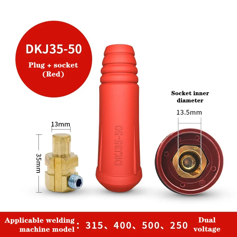 

Быстроразъемный штуцер для сварочного аппарата DKJ 10-25 35-50 50-70