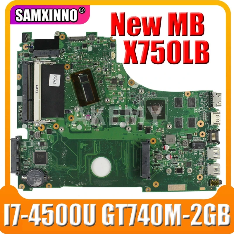 

Материнская плата для ноутбука Akemy X750 X750LB X750LN X750L K750L