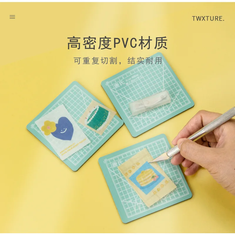 

Manual Ledger Paper Cutting Board Mini Paper Cutting Pad Manual 8x8cm Manual Ledger Paper Cutting Pad Mini Manual Table Pad