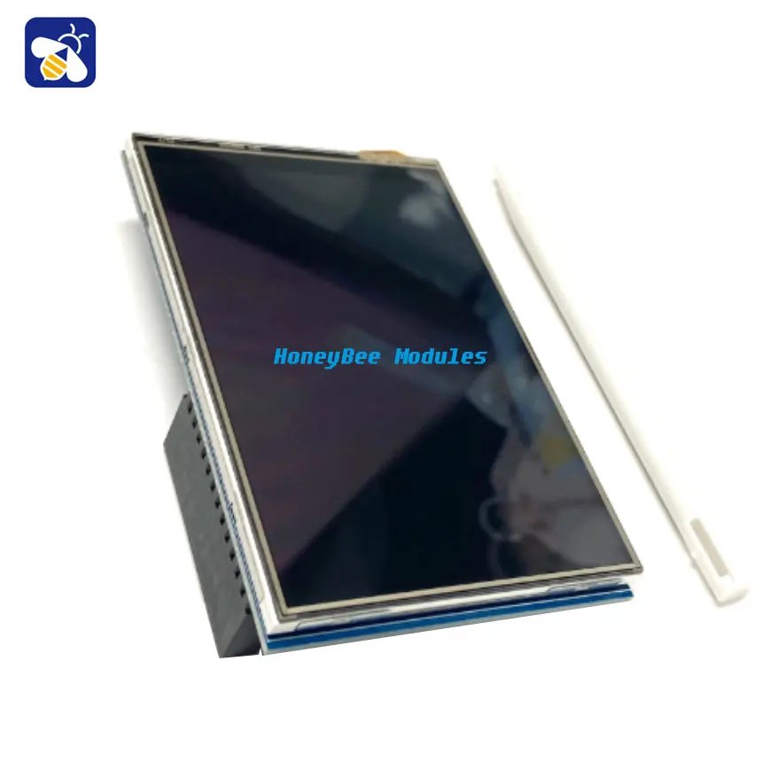 

3.5" Raspberry LCD Touch Screen Display Touch Shield Raspberr 2 Model B LCD Touch Screen + Stylus