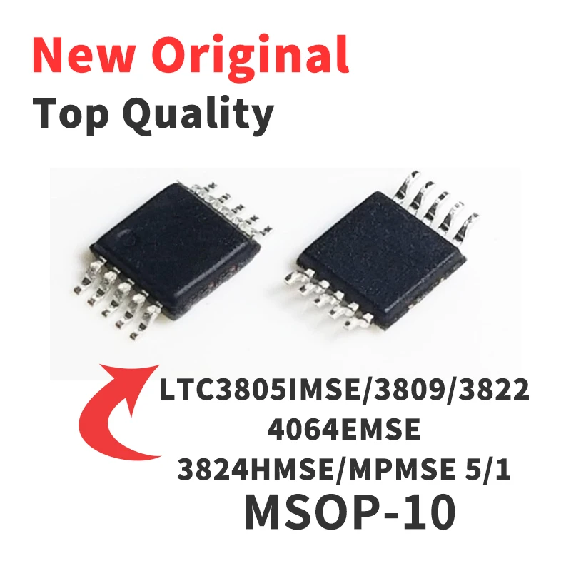 

LTC3805IMSE LTC 3809/3822/4064EMSE/3824HMSE/MPMSE 5/1 MSOP10 Chip IC Brand New Original
