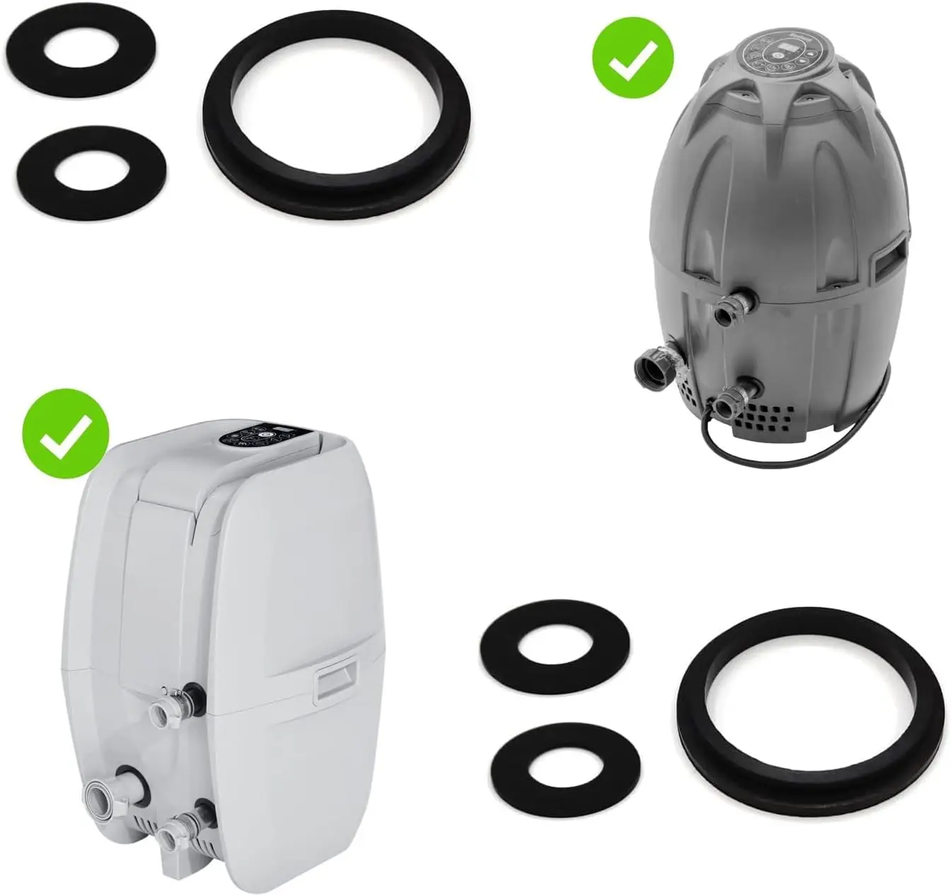 Прокладка воздушного насоса совместимая с Saluspa Coleman Lay-z-spa надувная горячая ванна