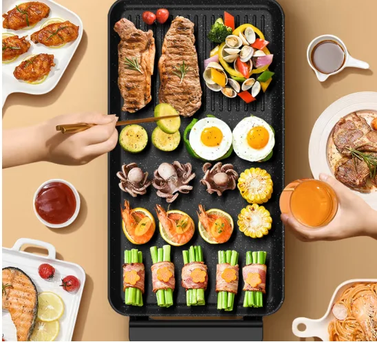 Электрическая Фритюрница KONKA сковорода для барбекю большая емкость масло