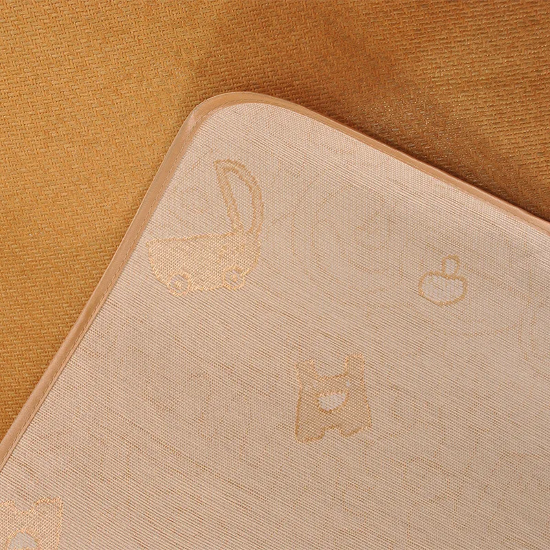 Двусторонний коврик из ротанга для малышей 60x120 см |