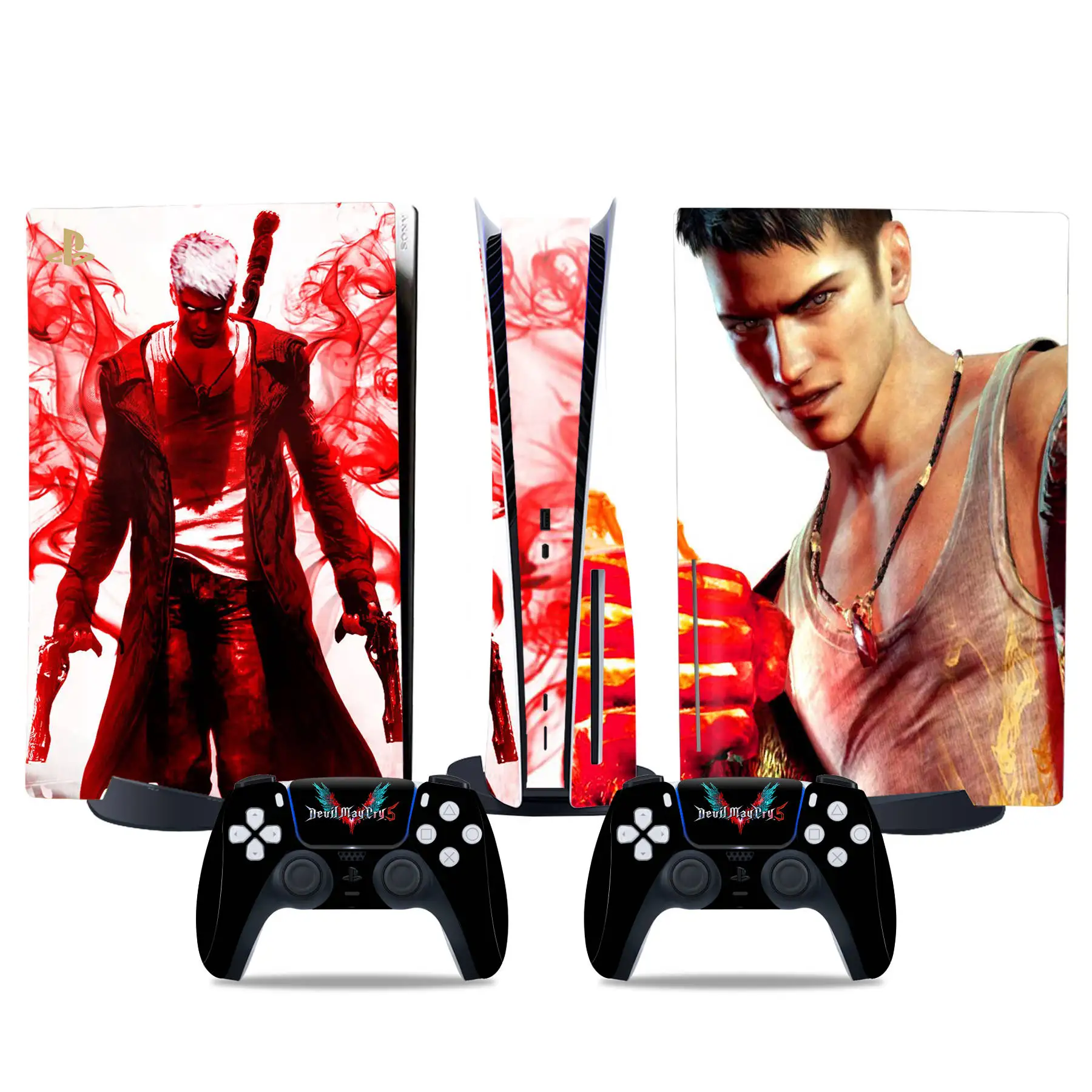 Наклейка Devil maycry5 для PS5 Disc Edition наклейка Play Station Skins наклейки консоли и контроллера