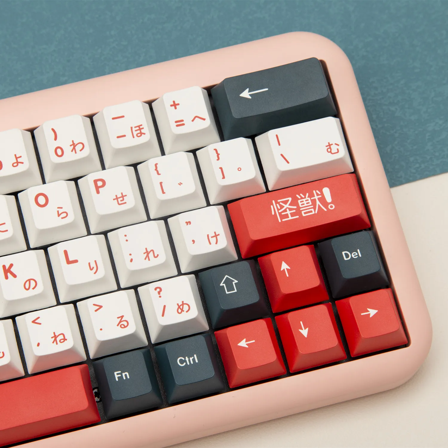 

Набор клавиш GMK 135, колпачки для клавиш Monster PBT, колпачки для клавиш с сублимационной печатью в виде вишневого профиля для MX Switch IK75 NJ80, механиче...