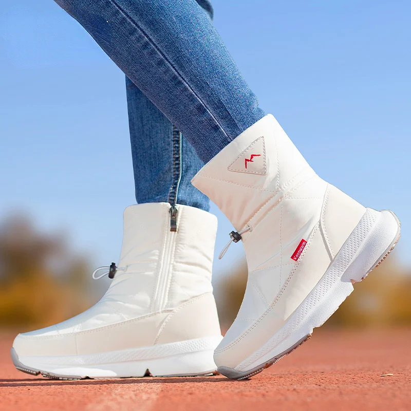 

2023 Women winter boots women's snow boots female winter shoes woman thick warm waterproof anti-skid lady ankle boots