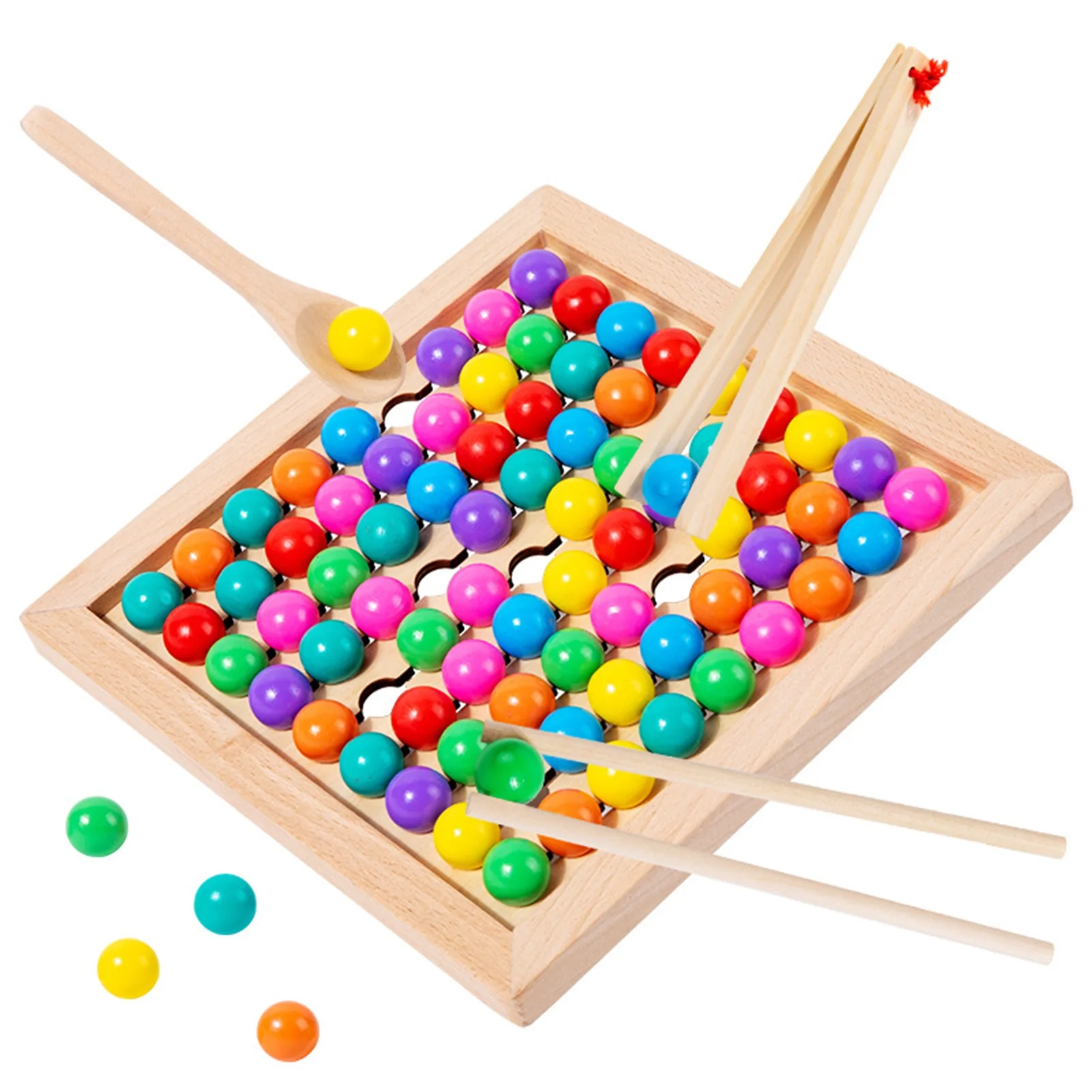 

Wood Peg Board Beads Game Wooden Peg Board Beads Game Toys Math Counting And Montessori Puzzle Jigsaw Fine Motor Toys Kids