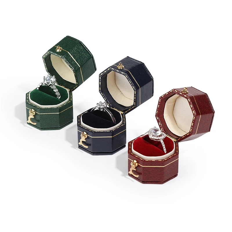 Мини-коробка Для Колец В Стиле Ретро Высокое Качество Искусственные Обручальные