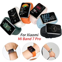 strap for xiaomi mi band 7 pro 7pro silicone tpu replacement wristband smart watch bracelet for mi band 7 pro straps accessories