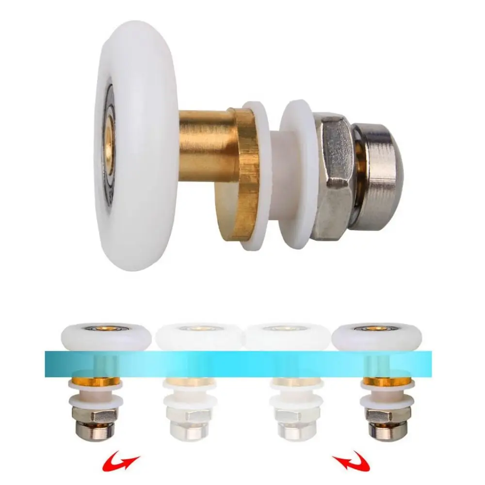 Латунные ролики для душевой двери новинка сменные детали одного колеса