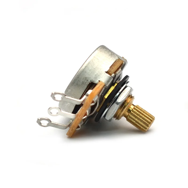 Банки для гитары из чистой латуни 2 шт. подставки Log A или Linear 250K/500K латунные