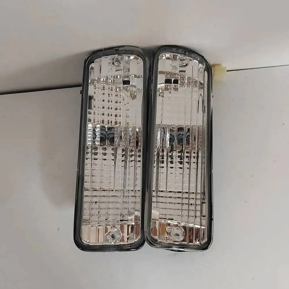 Фото 2 шт. хрустальные противотуманные фары для Toyota Land Cruiser Prado FJ70 FJ75 1993, фонарь для вождения №4