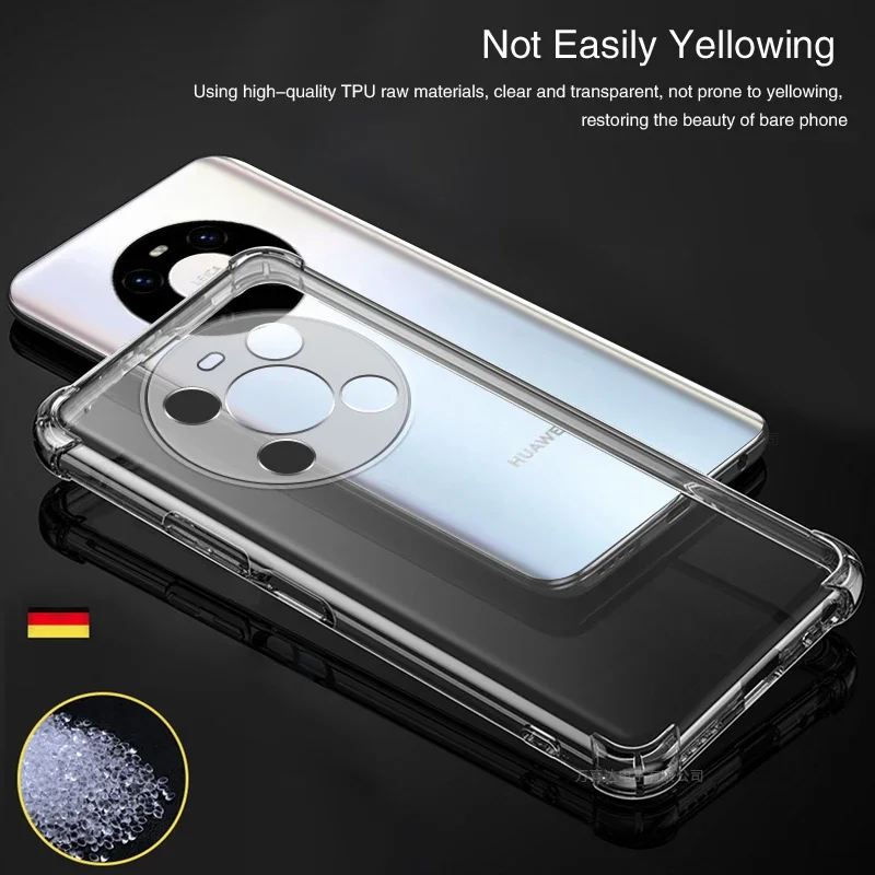 Силиконовый чехол с подушкой безопасности для телефона Huawei Mate40 Mate 40 E RS Pro Plus 40E 40pro