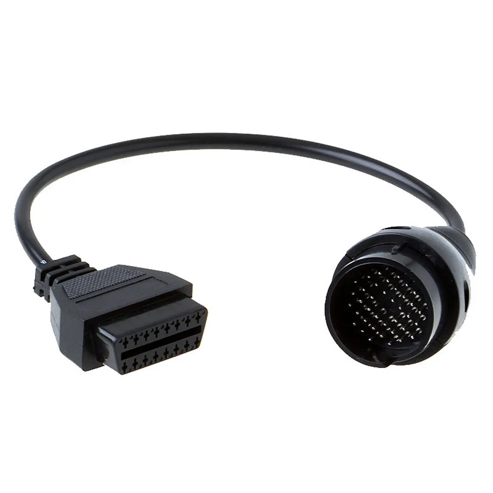 Full 38pin к 16pin OBD2 разъем для MB высокое качество 38 Pin 16 Female адаптер BMW 20 Удлинительный