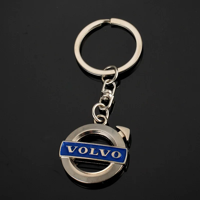 for keychain volvo Mirror Car Key Ring Universal Quality Keychain For Volvo XC40 XC60 XC70 XC90 Can Be Customized