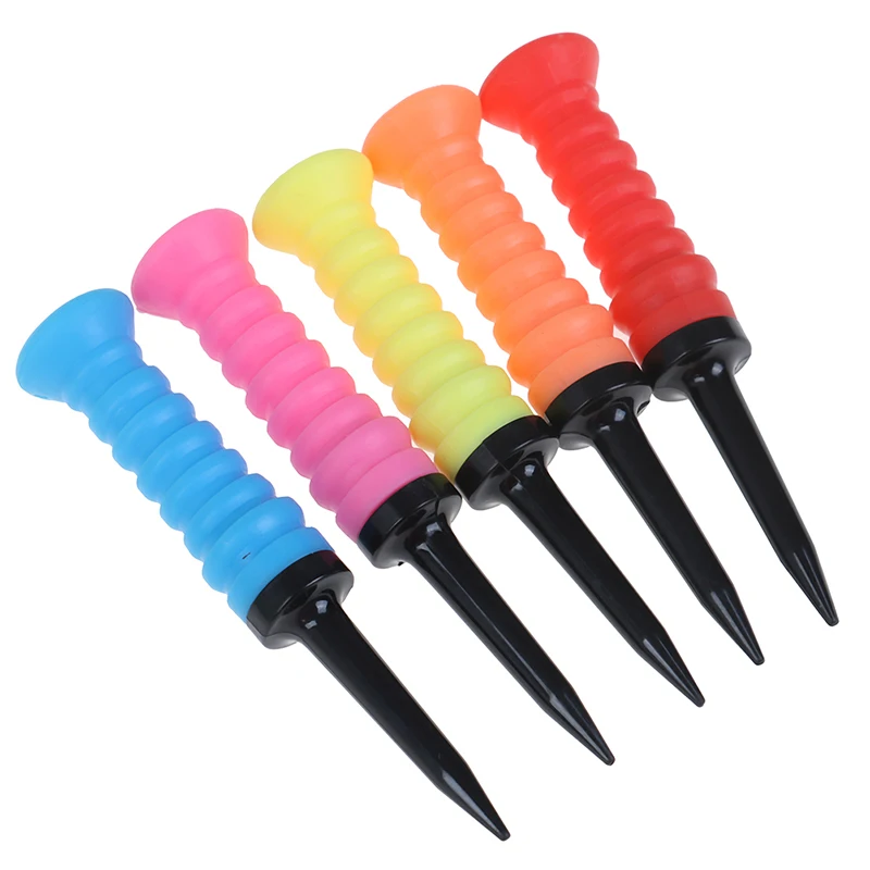 

1PC Golf Elastic Tee soft rubber elastic ball nail limit resistance ball tee