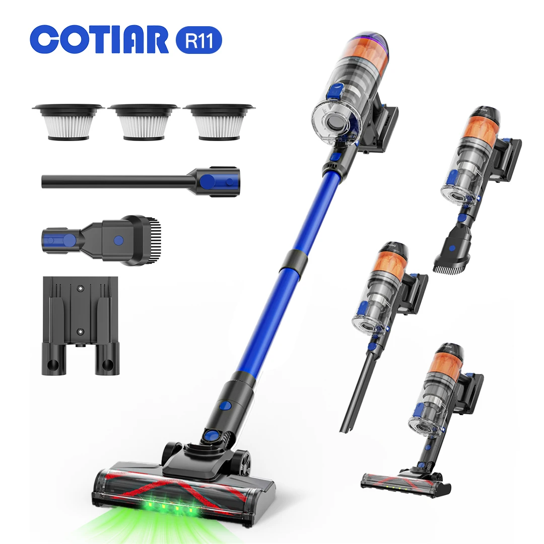 COTIAR R11 aspiradora inalámbrica 500 W 50000 Pa 1,2 L