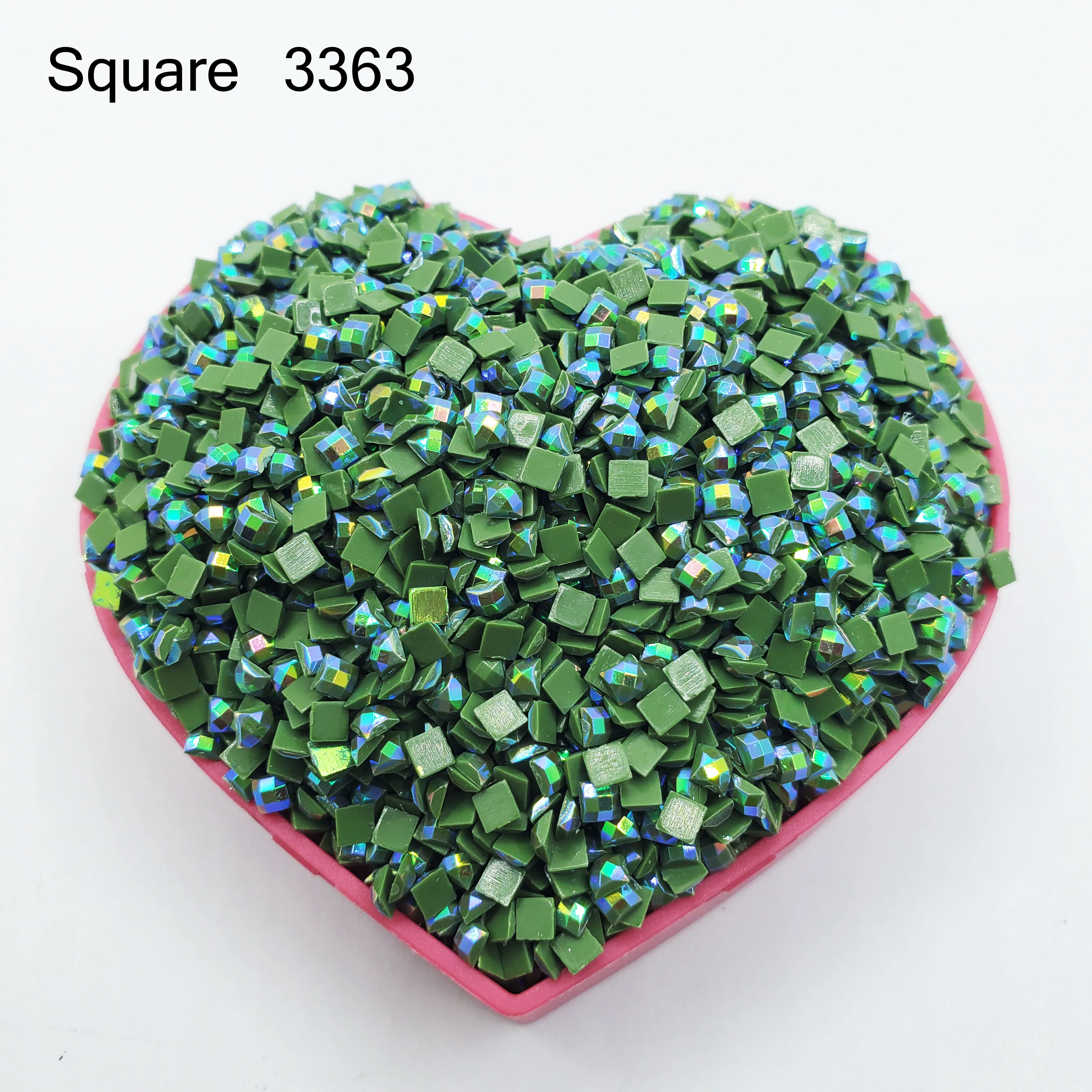 

New AB Diamond 5D Diy Diamond Painting Square AB Stone Resin Electroplating Mosaic Gift Making Diamond Painting-Round Stone Kits