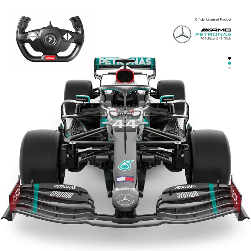 Радиоуправляемый автомобиль Mercedes-AMG F1 W11 EQ 1:12 Масштаб 1:18 радиоуправляемая игрушка