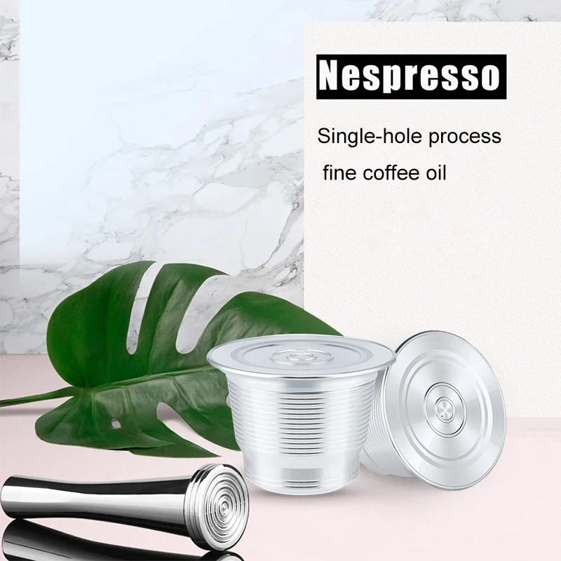 Многоразовые кофейные капсулы RECAFIMIL для Nespresso из нержавеющей стали одно