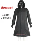 Костюм для косплея босса из аниме Фронт злодей, униформа человека, круглая шестерка Хван, ролевые игры, подарки на Хэллоуин, Рождество, карнавал Вечерние