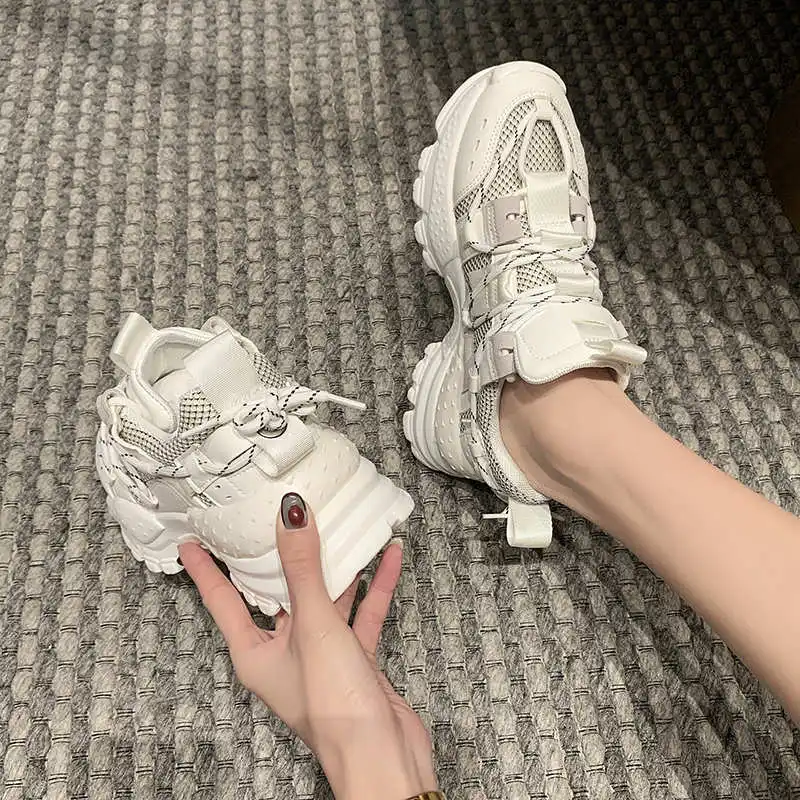 

Female Kid's Women's Wedge Sneakers Dama Women's Sport Shoes Massager Running Shoes Ladies Short Sports Shoes For Women Tennis