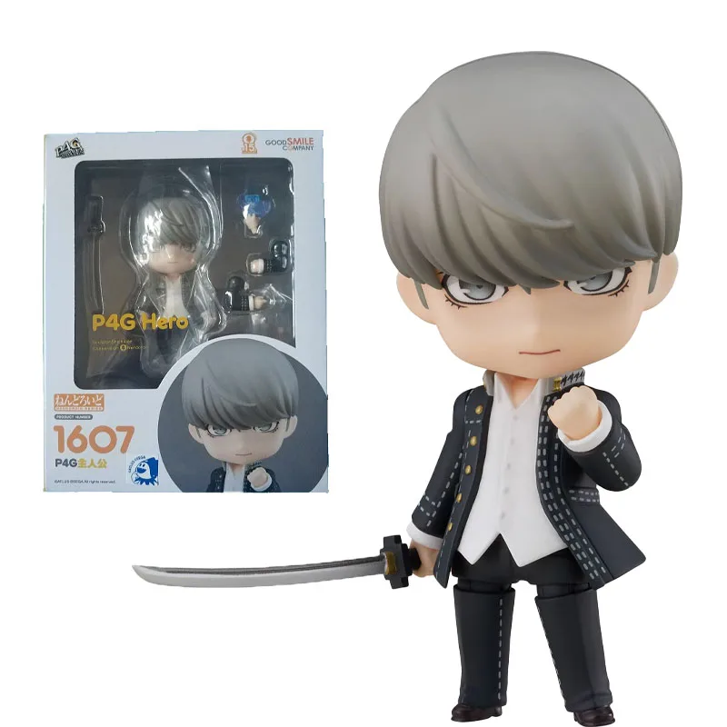 

Фигурки героев аниме «Хорошая Улыбка» Nendoroid ГК 100% Persona 4 The Golden, P4G Yu Narukami, коллекционные игрушки, подарки, 1607 оригинал
