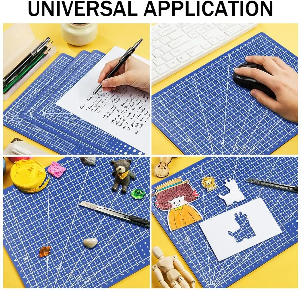 A3 Cutting Mat Sewing Mat Single Side Craft Mat Cutting Board for Fabric Sewing and Crafting DIY Art Tool 45x30cm images - 6