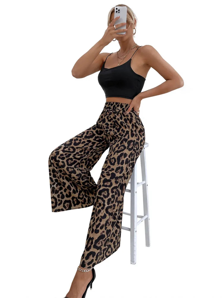 Женские брюки DGIRL Осенние повседневные с широкими штанинами новый стиль | Женская